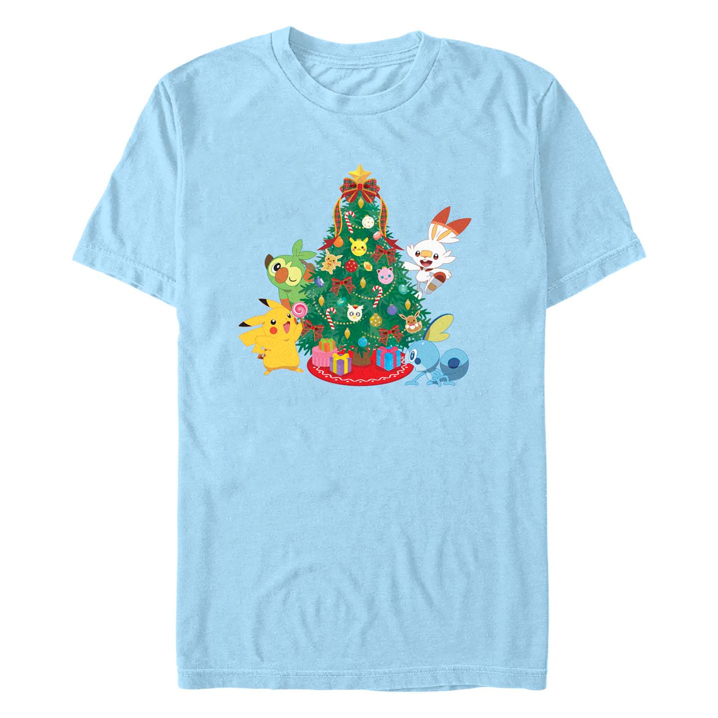 Мужская футболка Fifth Sun Tree Crew Short Sleeve, цвет: Светлый синий — фото 1