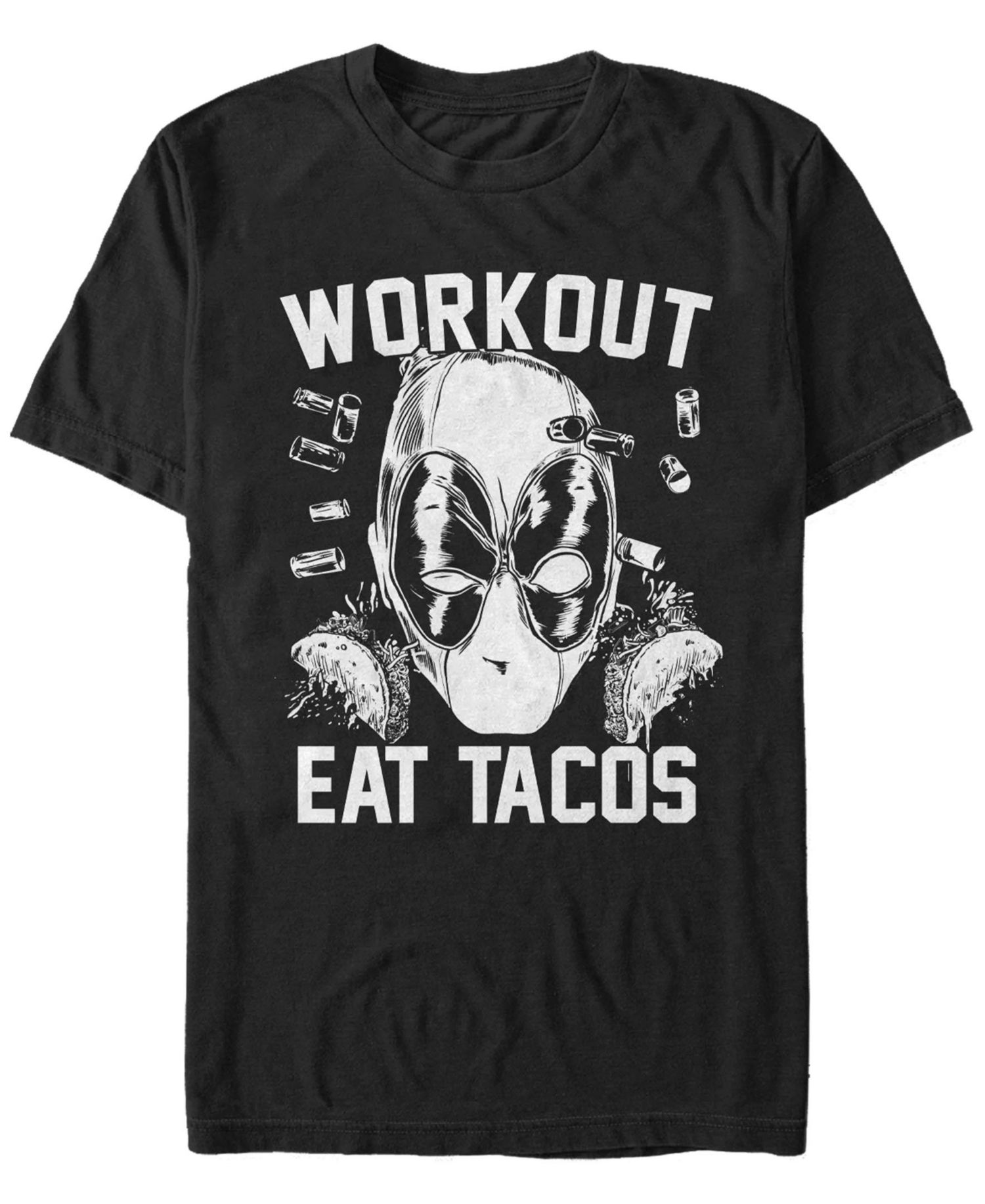 Men's Workout Tacos Short Sleeve T-shirt