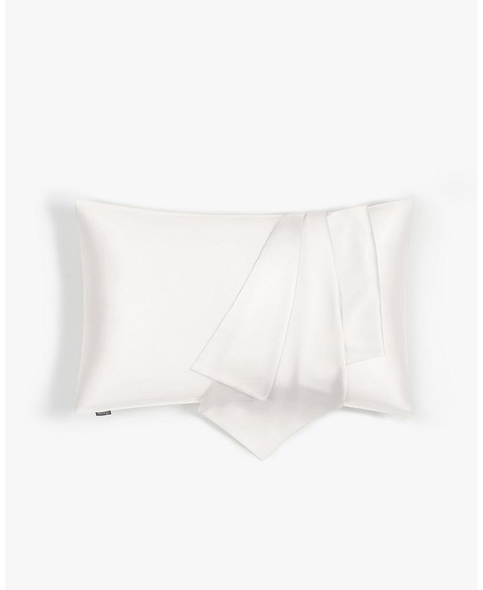 LILYSILK White 100 Pure Mulberry Silk Pillowcase, Standard Macy's
