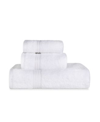 allen + roth 3-Piece Chambray Cotton Quick Dry Bath Towel Set