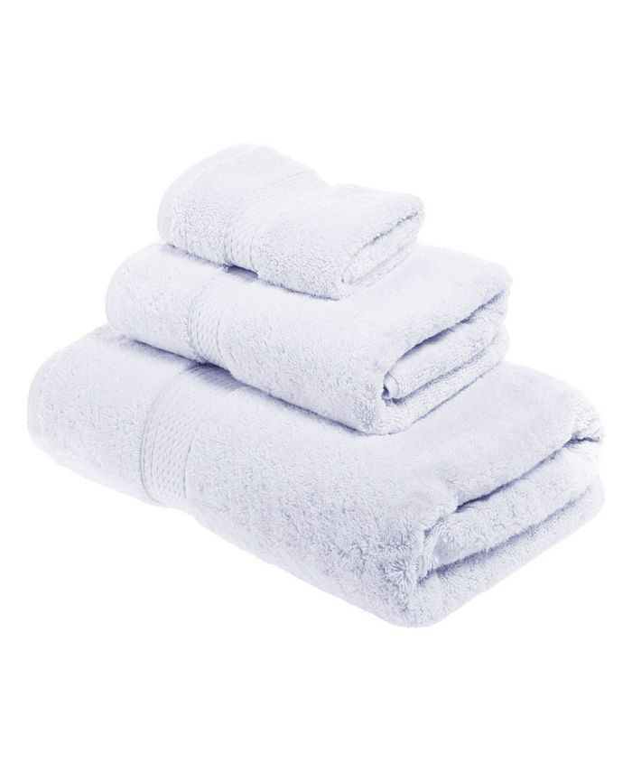 900 GSM Egyptian Cotton Towel Set Of 8, Plush & Absorbent Face