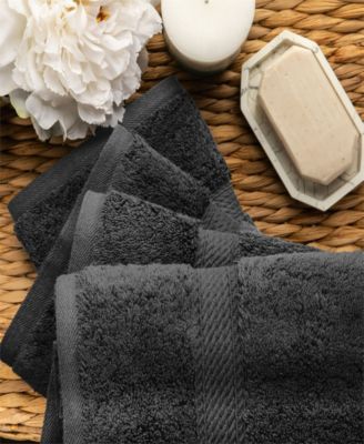 100% Egyptian Cotton 4-Piece Hand Towel Set