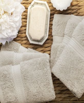 100% Egyptian Cotton 6-Pc Face Towel Set 