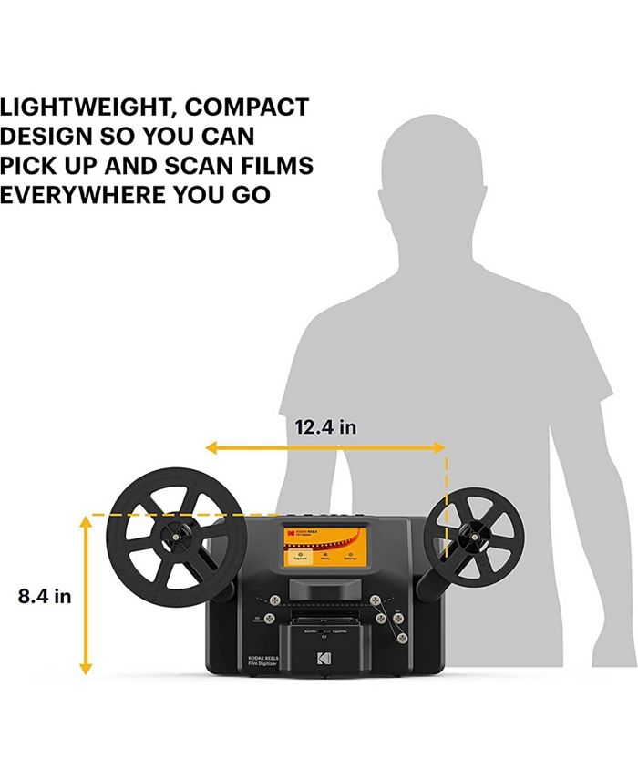 Kodak REELS Film Photo Scanner, Digitizer & Slide Portable Scanner Macy