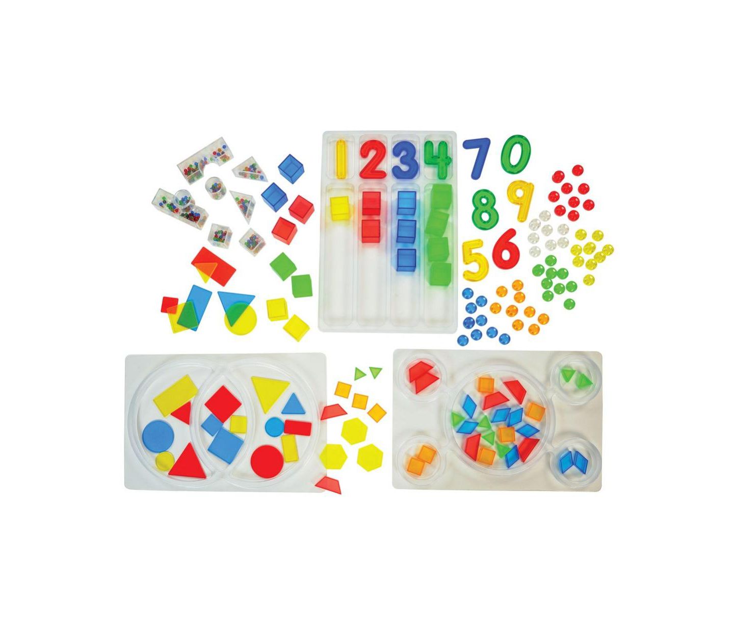 Детские игрушки Kaplan Early Learning Light Table Accessory Kit — фото 1