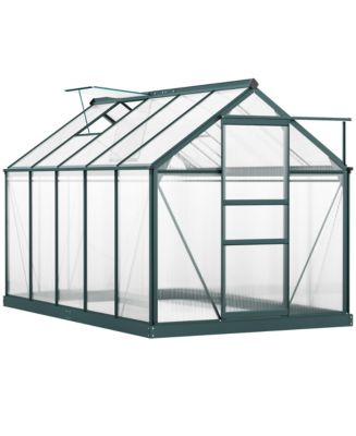 Outsunny Outdoor Backyard Plant Greenhouse/Hot House w/ Rooftop Vent ...