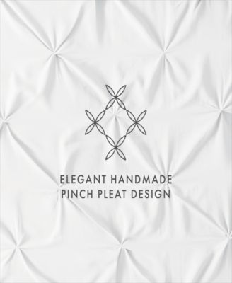 Ultra Soft 3-Pc. Pinch Pleat Duvet Cover Set, King/California King