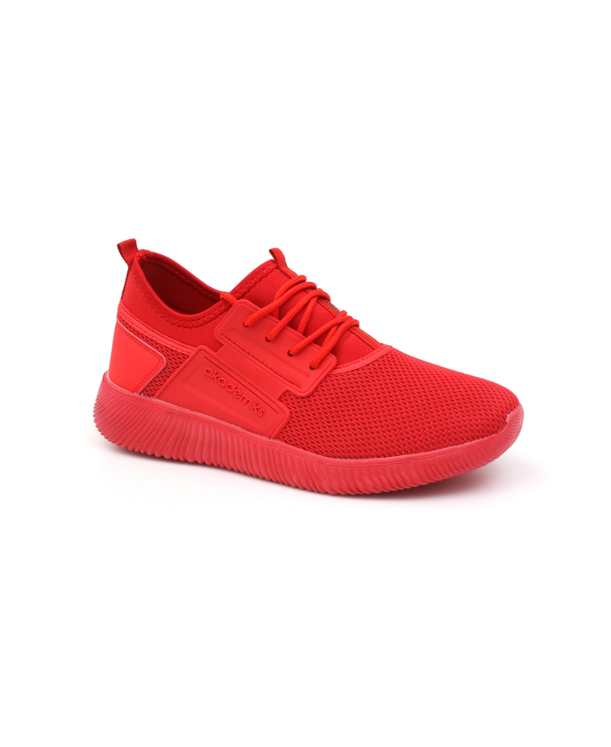 AKADEMIKS MEN'S LACE-UP SONIC KNIT SNEAKERS