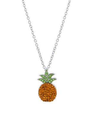 macy's pineapple necklace