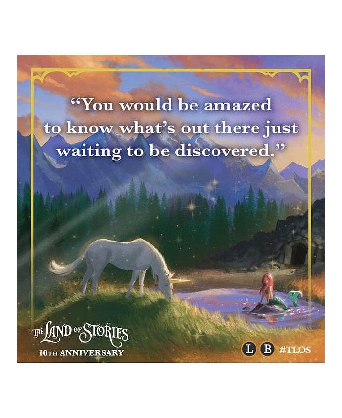 Barnes & Noble The Land of Stories The Wishing Spell 10Th Anniversary