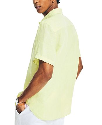 Nautica - Men's Classic-Fit Solid Linen Shirt