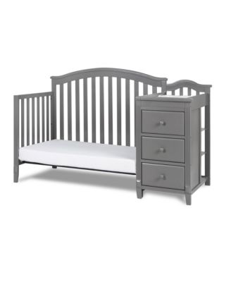 CLOSEOUT! 46" Wooden Kali II 4 in 1 Convertible Crib and Changer