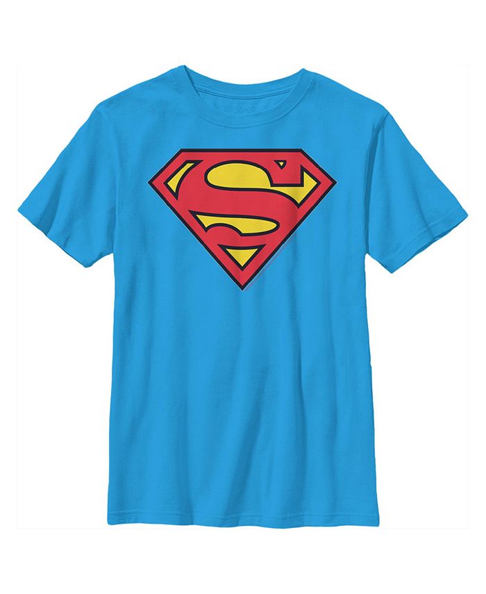 DC Comics Boy's Superman Classic Logo Child T-Shirt - Macy's