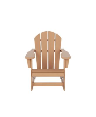 Outdoor Patio Porch Rocking Adirondack Chair