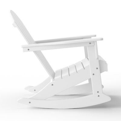 Outdoor Patio Porch Rocking Adirondack Chair (Set of 2)