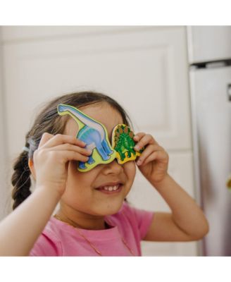 Melissa & Doug 2-Pk. Wooden Animals & Dinosaurs Magnets - Dinosaur Toy