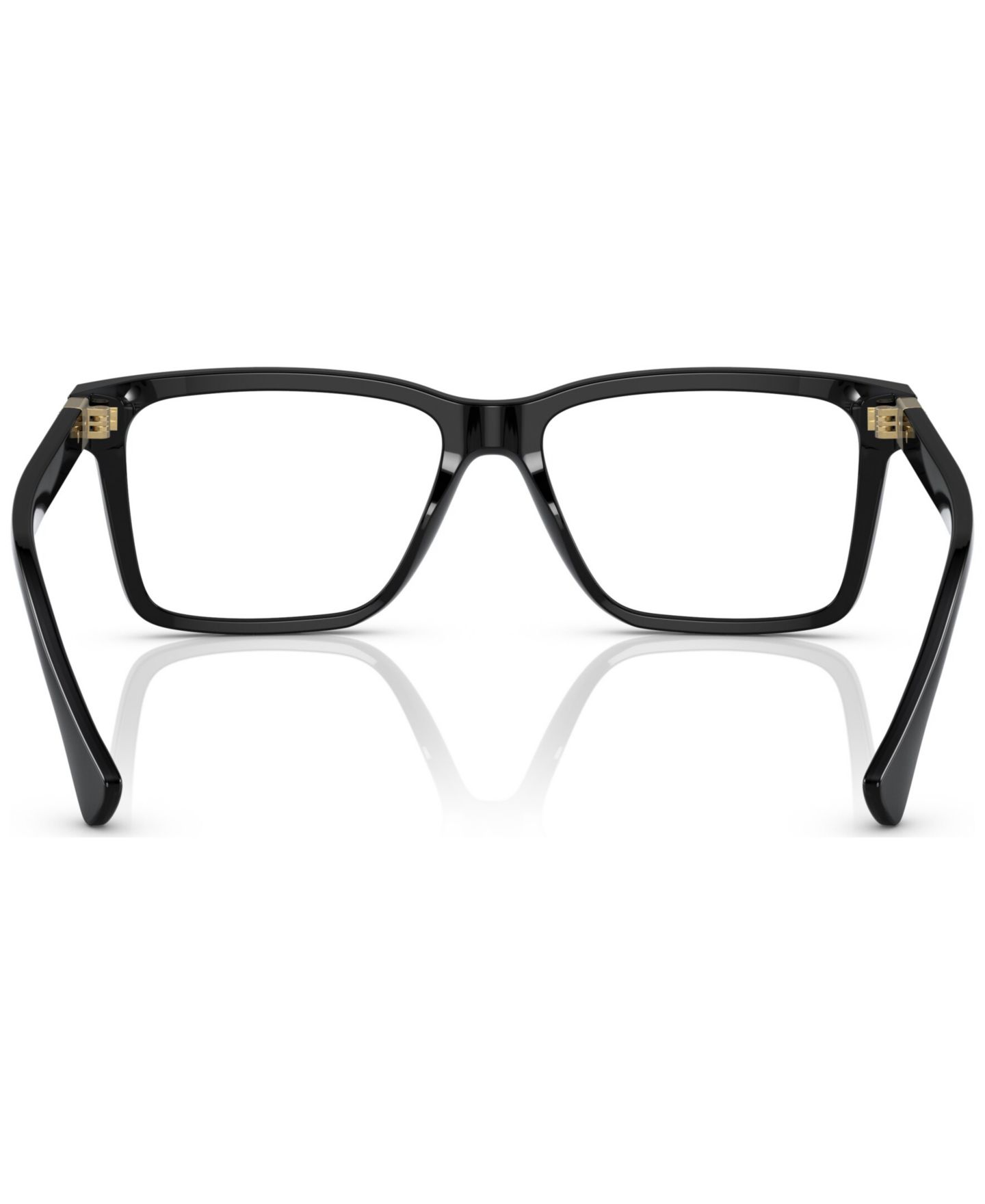 Мужские очки Versace Man Rectangle Plastic VE3328 Eyeglasses, цвет: Чёрный — фото 4