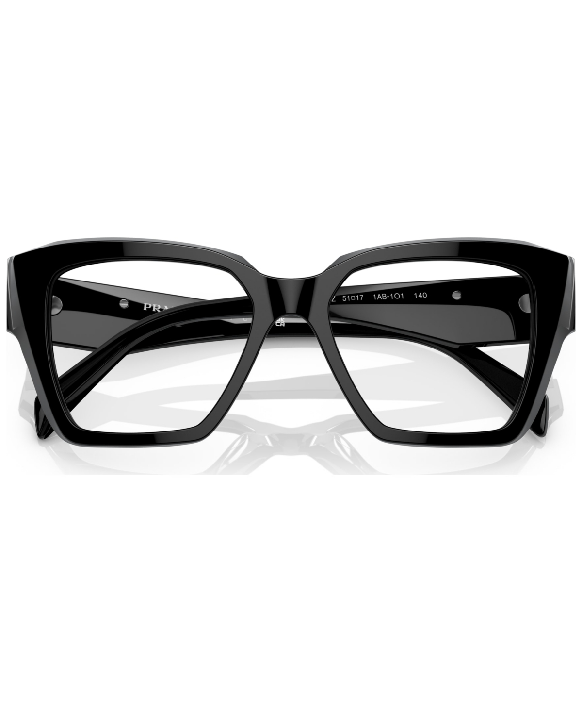 Prada Women's Square Eyeglasses, Pr 09ZV49-o