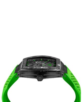Philipp Plein Men's Automatic The $keleton Sport Master Green