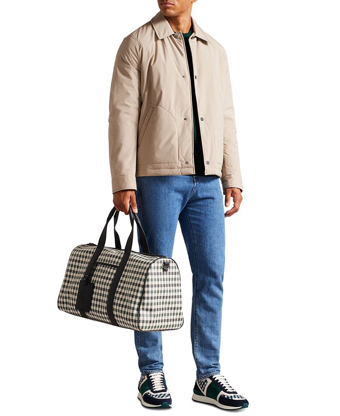 Ted Baker Men's Invess House Check Weekender Bag Macy's