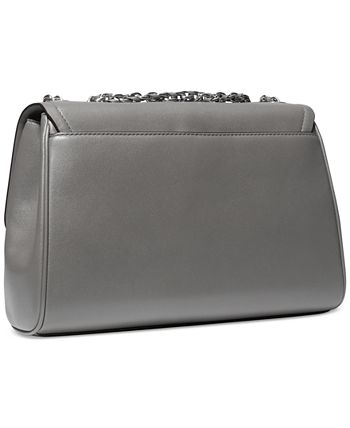 Bolso De Hombro Michael Kors Parker Extra-Large Para Mujer - Naranja, De Cuero Y Espacioso