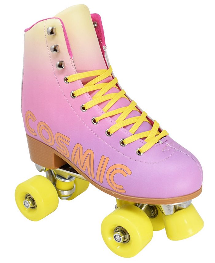 Cosmic Skates Women's Tie Dye Logo Quad Roller Skates Macy's