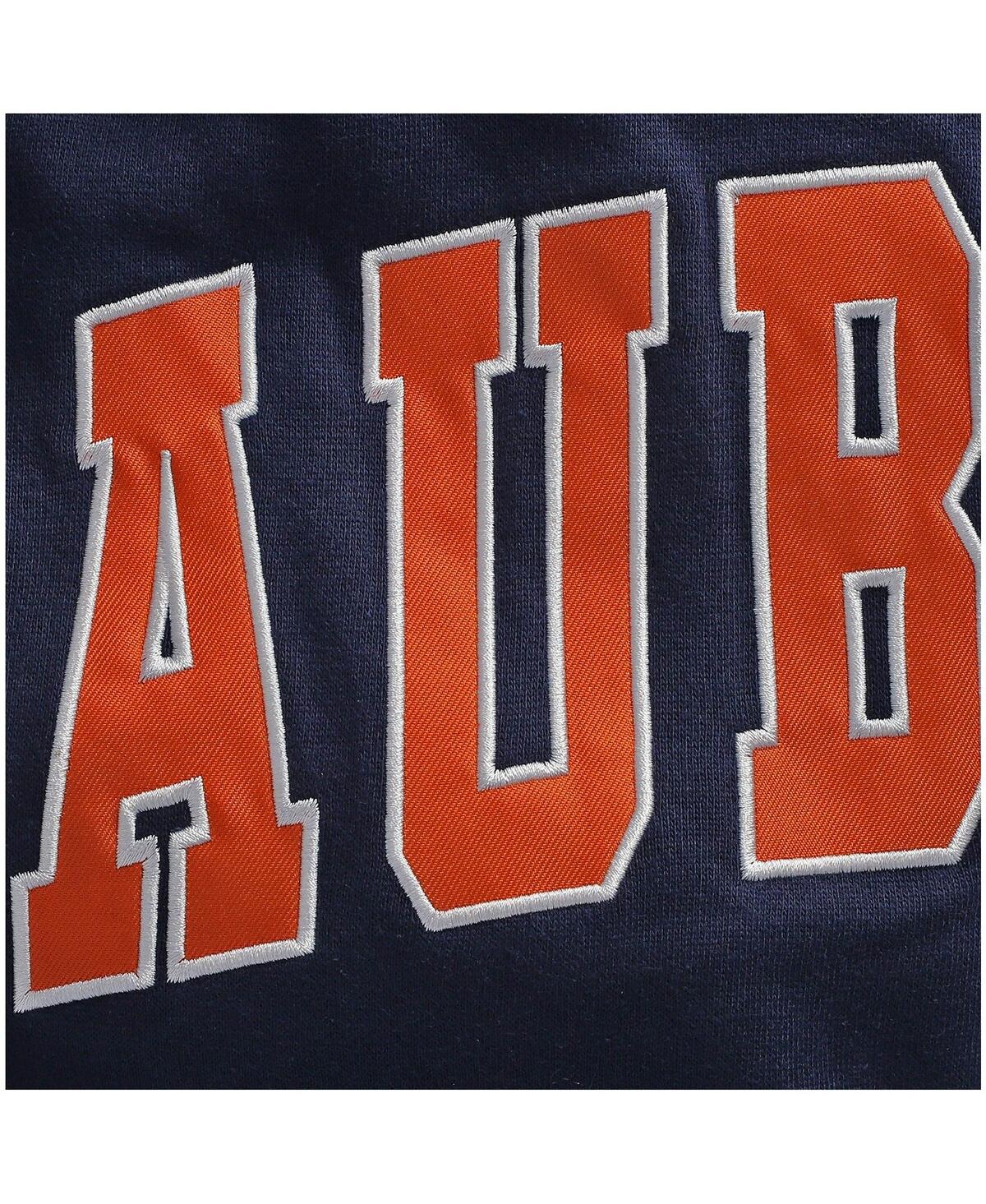 Shop Colosseum Men's  Navy Auburn Tigers Big And Tall Full-zip Hoodie