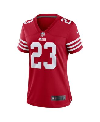 Women's Christian McCaffrey Scarlet San Francisco 49ers Game Player Jersey