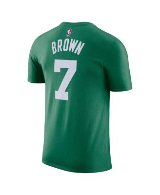 Men's Jaylen Brown Kelly Green Boston Celtics Icon 2022/23 Name and Number Performance T-shirt