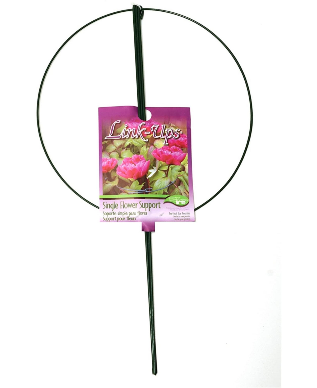 Luster Leaf 987 Flower Support, Green, 30 x 18-In. - Green