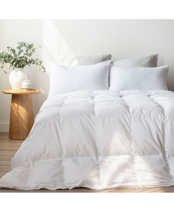 Bokser Home All Season 700 fill Power Luxury White Duck Down Comforter