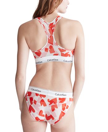 Calvin Klein Women's Modern Heart-Print Bikini Underwear QF7017 & Reviews -  All Underwear - Women - Macy's