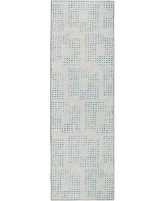 Delano Washable DA1 2'6" x 10' Runner Area Rug