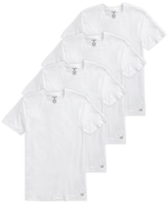 Joe Boxer Men's Crew Neck T-shirt, Pack of 4 - Macy's