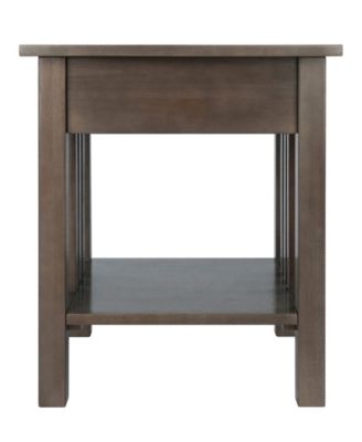 Stafford 22.05" Wood Accent Table