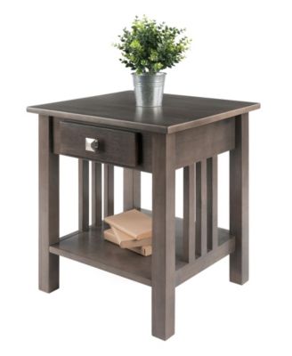 Stafford 22.05" Wood Accent Table