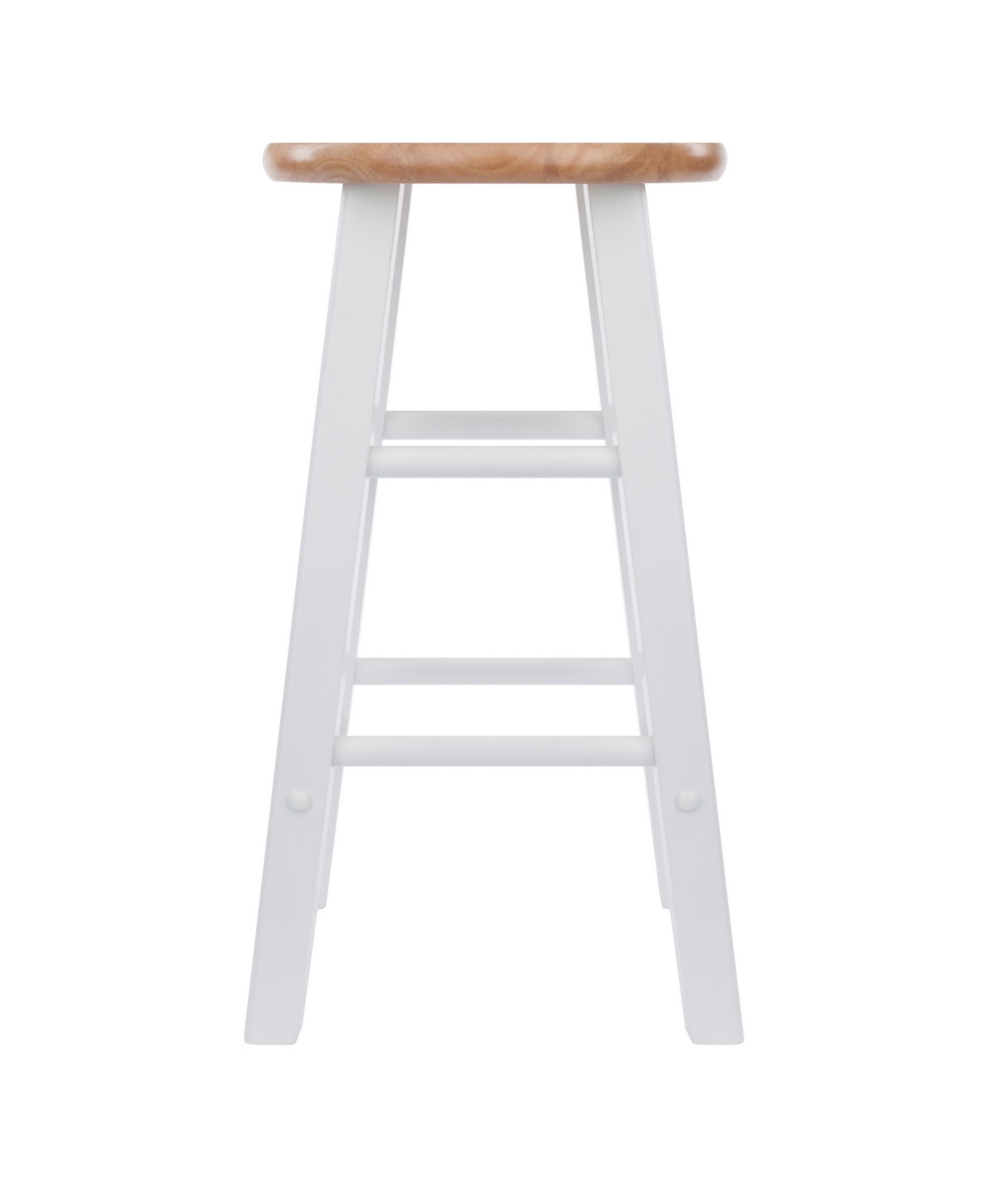 Winsome Element 2-piece Wood Counter Stool Set In Multi