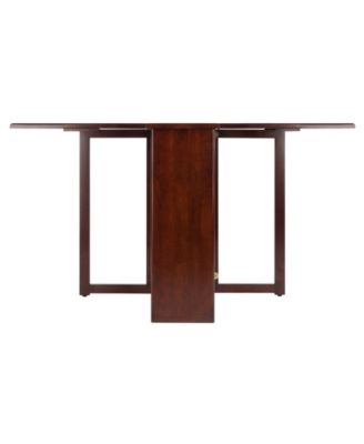 Clara 29.53" Wood Double Drop Leaf Dining Table