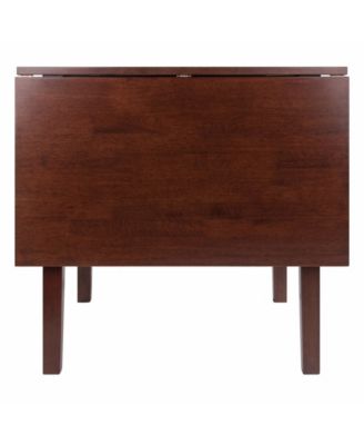 Perrone 29.13" Wood Drop Leaf Dining Table