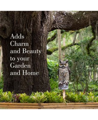 OW-6 Natural Enemy Scarecrow Great Horned Owl