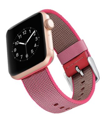 Pink Nylon Band designed for Apple Watch&reg; 42mm (Series 10) & 38/40/41mm