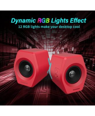 G2000 PC Gaming Computer Speakers, Bluetooth USB AUX