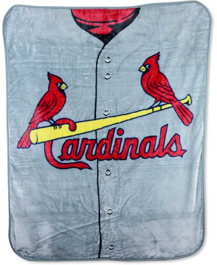 Northwest Company St. Louis Cardinals Plush Jersey Throw Blanket