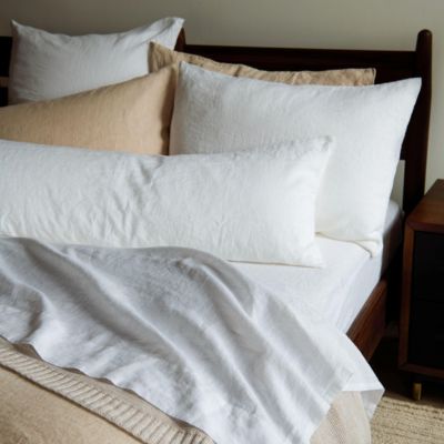 French Linen 2 Piece Pillowcase Set, King