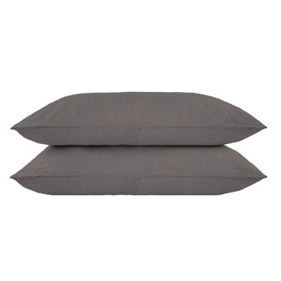 Bokser Home French Linen 2 Piece Pillowcase Set, King
