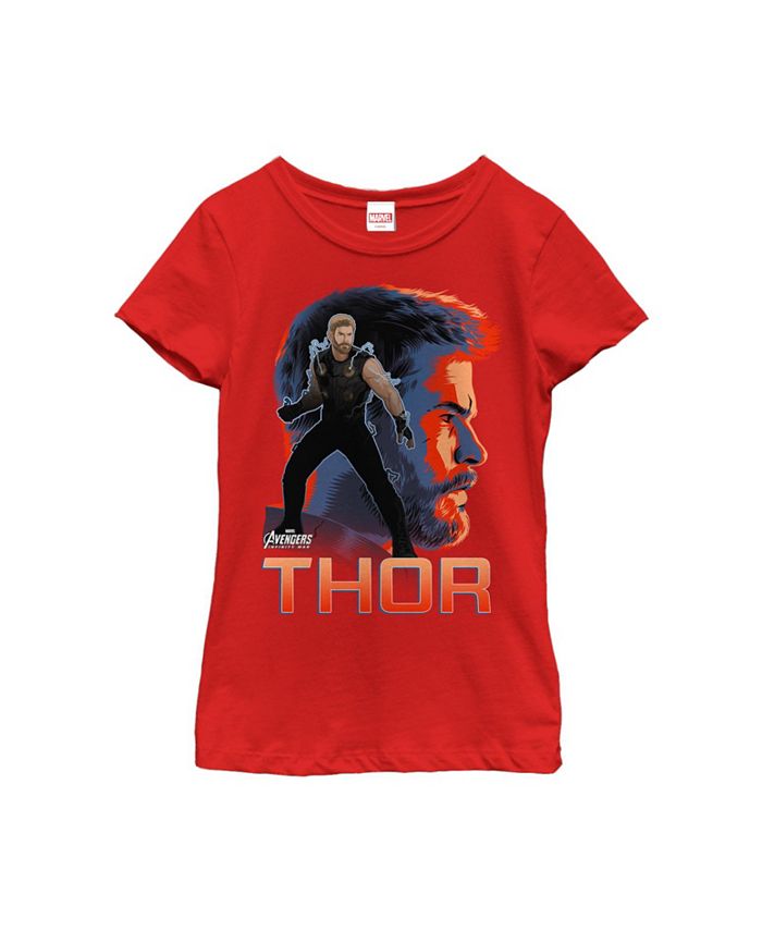 Marvel Girl s Avengers Infinity War Thor View Child T Shirt Macy s