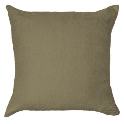 26" x 26" French Linen Euro Pillow with removable Sham
