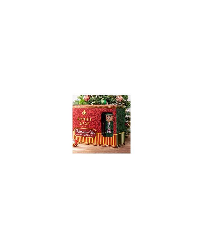 Bonnie & Pop Set of 3 Adorable Nutcracker Toy Soldier Tins Filled with Scrumptious Snacks Macy's