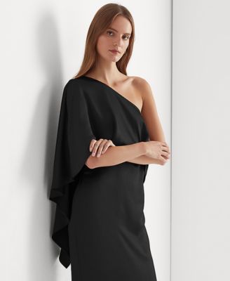 sachin and babi light blue dress Women's Lauren Ralph Lauren Cape Georgette Cocktail Dress main image 0