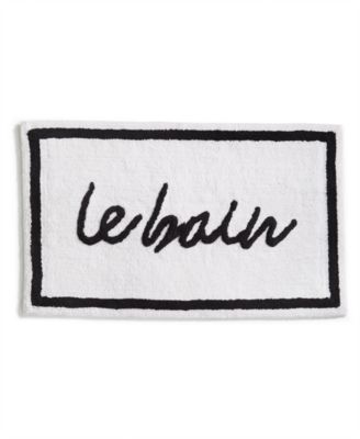 Charter Club - Novelty Le Bain Bath Rug, Created for Macy's
